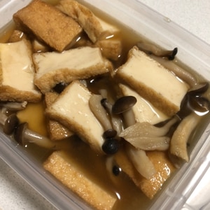 ほっとする味★しめじと油揚げの煮物